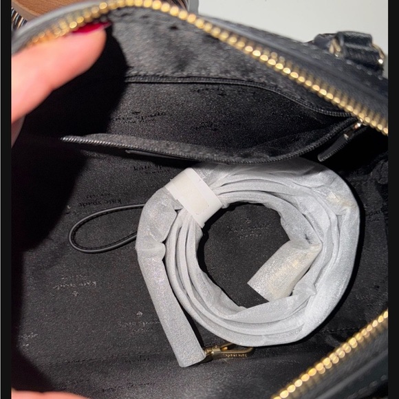 Kate Spade Classic Black Satchel - Picture 5 of 6